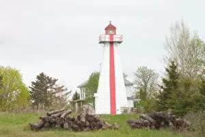 NA, Canada, Prince Edward Island. St. Andrews lighthouse