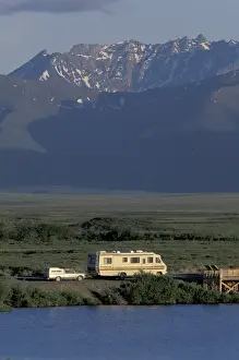 Drive Prints: NA, Canada, Yukon Territory, near Black Fork Pass RV along Dempster Highway
