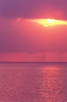 Images Dated 24th March 2005: NA, Mexico, Pacific Ocean, Sunset