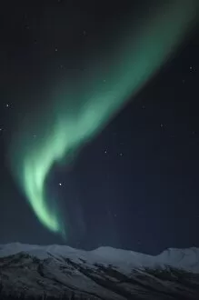 NA, USA, Alaska, Brooks Range Northern lights, winter
