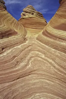 Images Dated 12th May 2004: NA, USA, Arizona, Vermillion Cliffs Wilderness Slickrock formation, Coyote Buttes