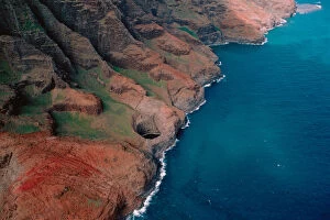 N.A. USA, Hawaii, Kawai Napali coast