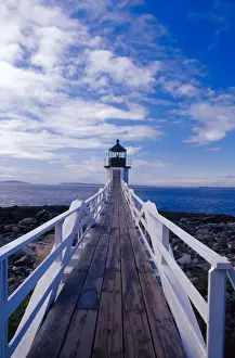 Images Dated 21st April 2005: NA, USA, Maine, Port Clyde. Marshall Point lighthouse
