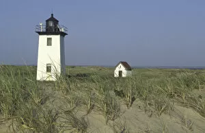 Images Dated 8th June 2004: NA, USA, Massachusetts, Cape Cod, Cape Cod National Seashore Wood End Lighthouse