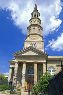 N.A. USA, South Carolina, Charleston. St. Phillips Church