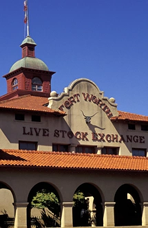 NA, USA, Texas, Fort Worth Fort Worth Stockyards; detail of Fort Worth Livestock NA, USA, Texas, Fort Worth Fort Worth Stockyards; detail of Fort Worth Livestock