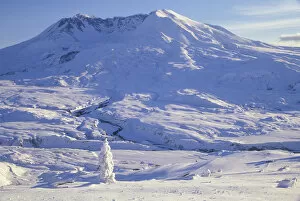 Images Dated 29th March 2004: NA, USA, Washington Mount St. Helens in winter