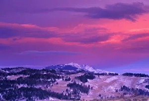 Lamar Valley Prints: NA, USA, Wyoming, Yellowstone NP, Lamar Valley