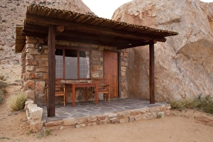 Chalet Prints: Namibia, Aus. The Boulder chalet at the Klein Aus Vista