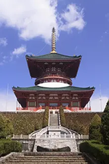 Tokyo Prints: Narita Jinja (Shrine) is a large Shinto shrine in the heart of Narita CIty, Japan