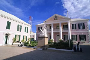 Images Dated 15th December 2004: Nassau Parliament Government Building Bahamas