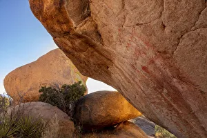 Pictograph Prints: Native American pictographs at Council Rocks in the Dragoon Mountains in the Coronado
