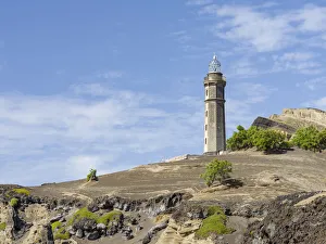 Barren Prints: Nature Reserve Vulcao dos Capelinhos. Faial Island, an island in the Azores in