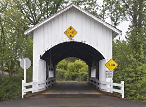 Images Dated 7th May 2011: Neal Lane covered bridge, Jacksonville, Oregon