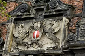 Images Dated 13th April 2008: Netherlands (aka Holland), Dordrecht. Old city gate, Groothoofdspoort (aka Alva gate)