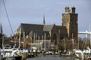 Images Dated 13th April 2008: Netherlands (aka Holland), Dordrecht. Grote Kerk (aka The Great Church or Church