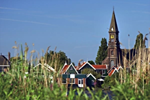 Netherlands, North Holland, Zaanstad, Zaanse Schans, the former industrial town