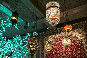 Images Dated 21st December 2015: Netherlands, Rotterdam, middle eastern-themed lamps and lights