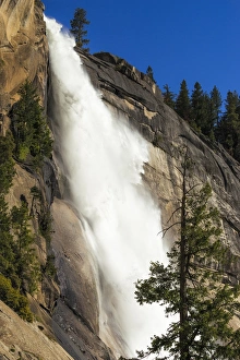 Majestic Prints: Nevada Fall, Yosemite National Park, California USA