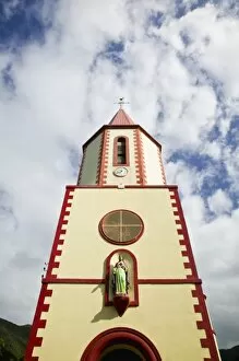 Images Dated 17th October 2007: New Caledonia, Central Grande Terre Island, Thio. Thio Catholic Mission church