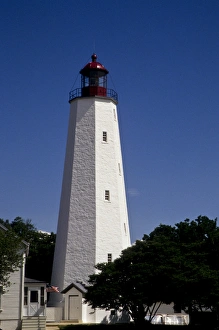 New Jersey: Gateway National Recreation Area, Sandy Hook Lighthouse (built 1764), June