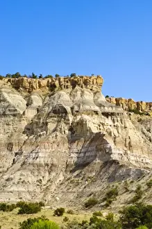 Images Dated 13th July 2008: New Mexico, Jemez Springs. Sandstone scenery around Jemez Springs, New Mexico