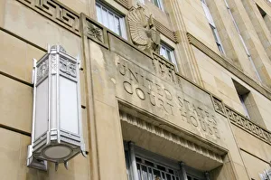 New York, Buffalo. Historic art deco United States Court House