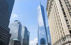 Images Dated 2028: New York City New York new World Tade Center building in downtown Manhattan