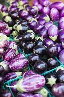 Images Dated 9th August 2014: New York City, NY, USA. Farmers market