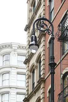Images Dated 29th September 2016: New York City, NY. USA Lamppost in Soho