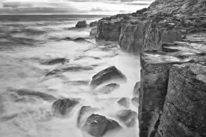 Images Dated 18th September 2008: New Zealand Asia Catlins National Forest Curio Bay