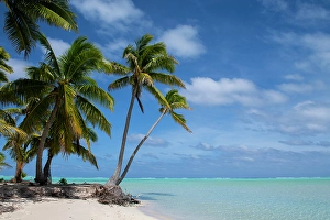 Images Dated 11th January 2024: New Zealand, Cook Islands, Aitutaki, One Foot Island