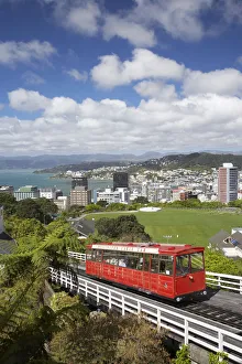 Cable Prints: New Zealand, North Island, Wellington, Cable Car
