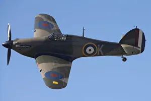Images Dated 23rd March 2008: New Zealand, Otago, Wanaka, Warbirds Over Wanaka, Hawker Hurricane - British