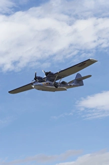 Images Dated 16th April 2006: New Zealand, Otago, Wanaka, Warbirds Over Wanaka, Catalina Flying Boat
