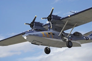 Images Dated 16th April 2006: New Zealand, Otago, Wanaka, Warbirds Over Wanaka, Catalina Flying Boat