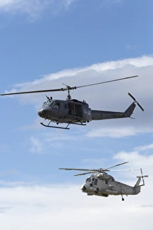Images Dated 16th April 2006: New Zealand, Otago, Wanaka, Warbirds Over Wanaka, Iroquois (Bell UH-1H Iroquois 205)