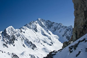 New Zealand, South Island, Arrowsmith Range. Mt Arrowsmith (2781 m)