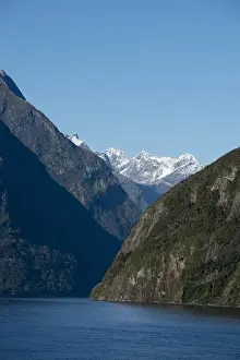 Images Dated 9th May 2014: New Zealand, South Island, Fiordland National Park, Milford Sound aka Piopiotahi