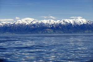 Images Dated 27th September 2005: New Zealand, South Island, Marlborough, Kaikoura, Seaward Kaikoura Ranges