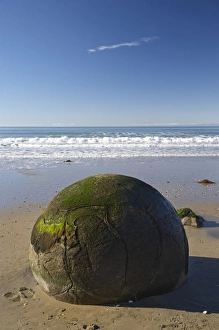 Foreshore Prints: New Zealand, South Island, North Otago, Moeraki Boulders