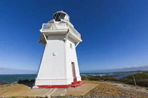 Images Dated 6th March 2016: New Zealand, South Island, Southland, The Catlins, Waipapa Point, Waipapa Point Lighthouse