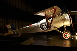 Plane Prints: Nieuport 24 biplane, Omaka Aviation Heritage Centre, Blenheim, Marlborough, South Island