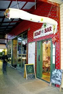 Images Dated 31st May 2004: Nimbin, Australia. A hemp stores in the citys of Nimbin