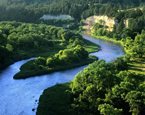 The Niobrara River near Valentine Nebraska