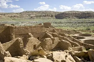 NM, New Mexico, Chaco Culture National Historic Park, Chaco Canyon, home of Ancestral