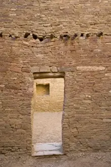 Images Dated 30th April 2007: NM, New Mexico, Chaco Culture National Historic Park, Chaco Canyon, home of Ancestral
