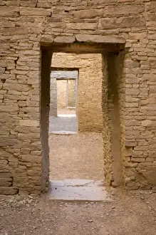 Images Dated 30th April 2007: NM, New Mexico, Chaco Culture National Historic Park, Chaco Canyon, home of Ancestral