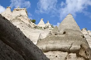 NM, New Mexico, Kasha-Katuwe Tent Rocks National Monument, cone shaped tent rock formations