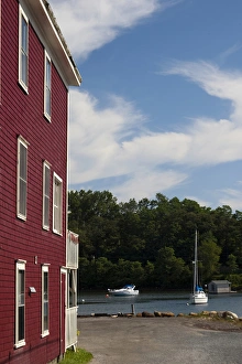 Norh America, Canada, NS. Mahone Bay house